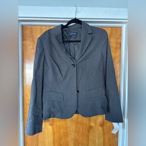 Evan Picone Charcoal Blazer